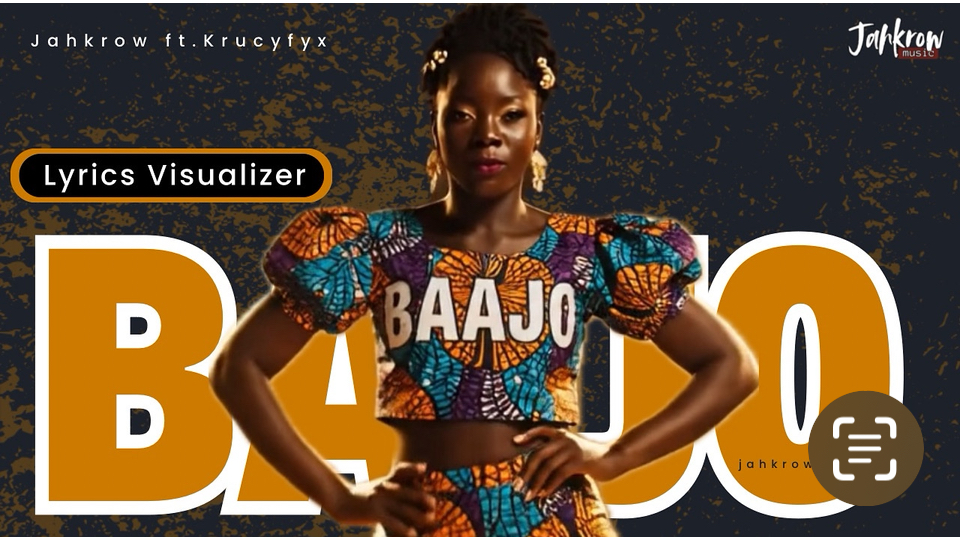 Jahkrow’s “Baajo” Lyrics Visualizer – Now Live on YouTube!